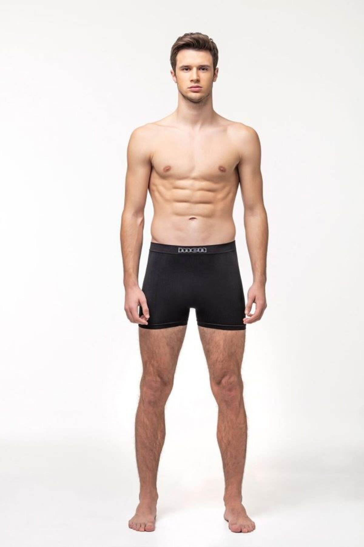 Erkek Dikişşiz Boxer Karışık Renk Pakete 10 Adet - Görsel 5