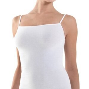 Kadın Atlet, Büyük Beden, Ince Askılı ,beyaz