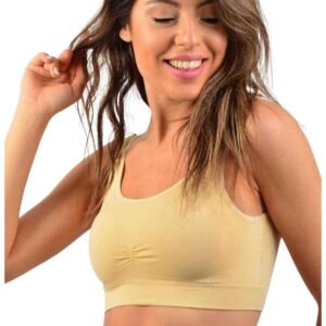 B-04-772 Kadın Sünger Destekli Kalın Askılı Büstiyer